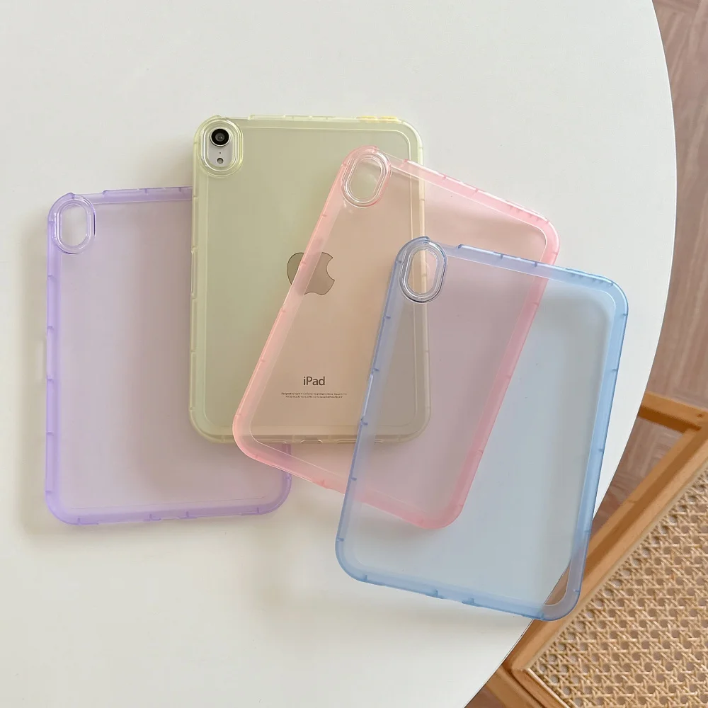 

Shockproof Clear Case for iPad 11 2025 Air 13 2025 Air 11 2025 Pro 11 2024 13 2024 10.9 10.2 Air6 Slim Soft TPU Cover All Models
