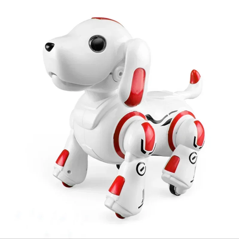 Chien télécommandé électronique coule programmable et intelligent, robot phtalRC robotique, chiot, jouets pour animaux de compagnie, cadeau de Noël pour enfants, 837