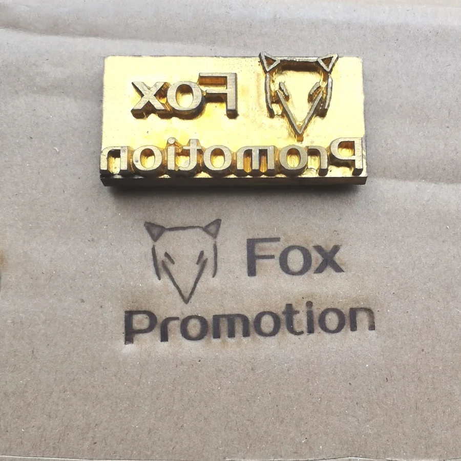 Leatherwork Logo - M8 Leather Stamp LOGO Customisation Brass