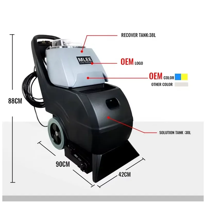 for MLEE300 High Efficiency Carpet Cleaner Equipment Hotel Commercial  Cleaning Machine