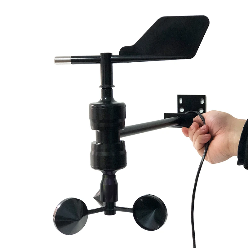 0-5V T Type Reliable Accurate Measuring Instrument RS485 Integrated Boat Anemometer Vanes Wind Speed Direction Sensor IP65