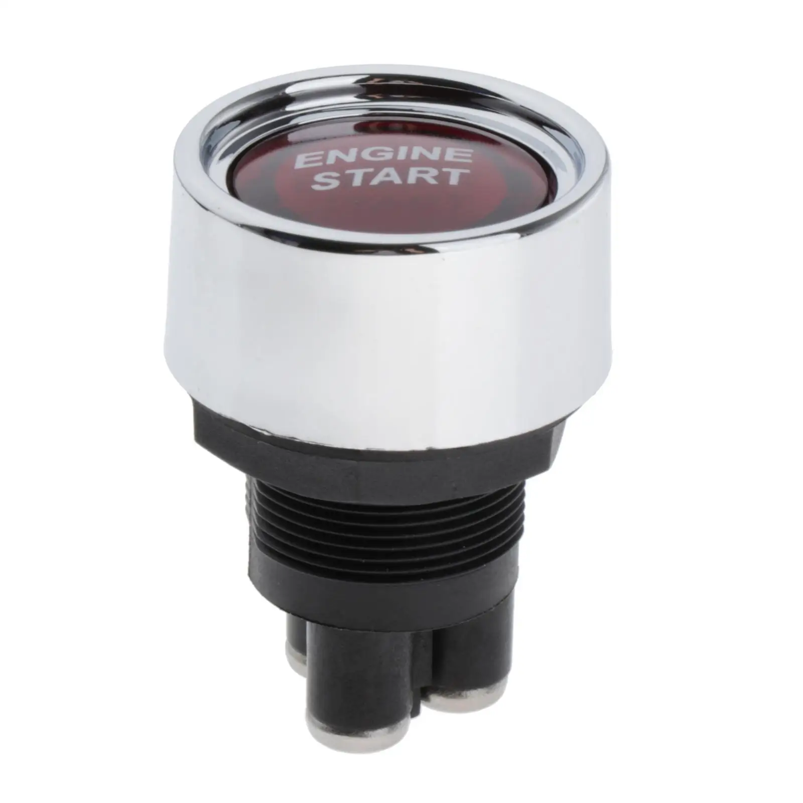 Universal engine start push button switch DC 50A for marine boats vehicles red