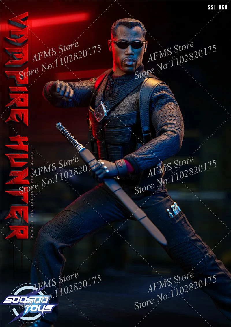 Soosootoys SST-060 Sammlerfigur im Maßstab 1:6, Blade Warriors Vampire Warrior, komplettes Set, 12-Zoll-Männer-Soldat-Actionfigurenmodell