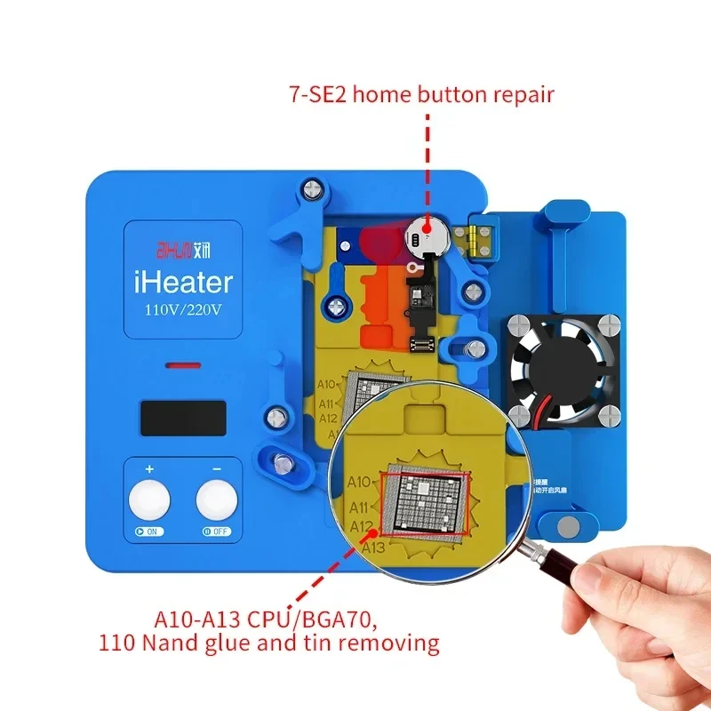 JC iHeater 3rd Gen Pre-heating Station Thermostat Platform heating plate for iPhone X-15 ProMax Andorid Motherboard Fixture