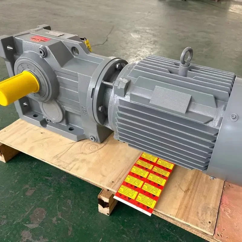 2026 Manufacturer recommends K/KF series helical gear hardened surface horizontal gear reducer, full copper core