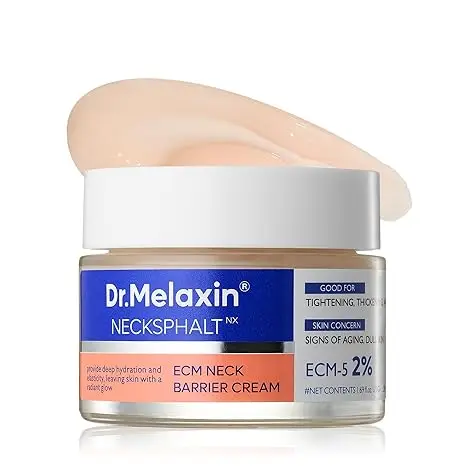 ドクターメラキシン-ネックサルプト-ecm-バリアクリーム-アンチエイジングネックスキン用、しわを引き締めます-50ml