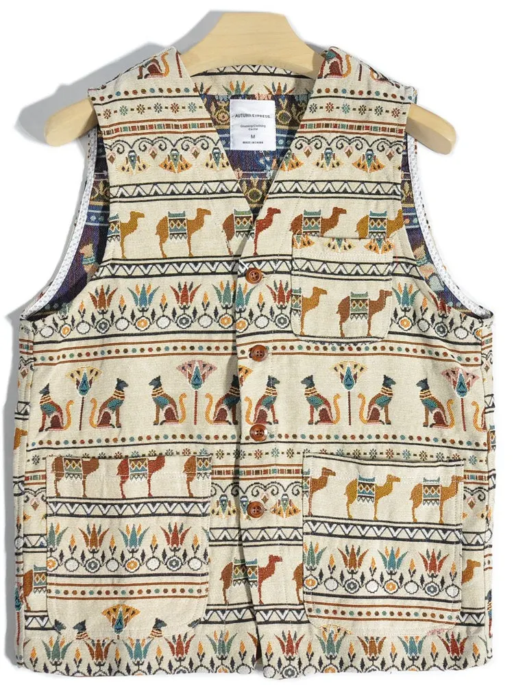 

Мужская свободная повседневная куртка в американском ретро-стиле, весна-осень, новая модная коллекция, бренд Maoniexing, с V-образным вырезом и декоративной однокнопочной застежкой