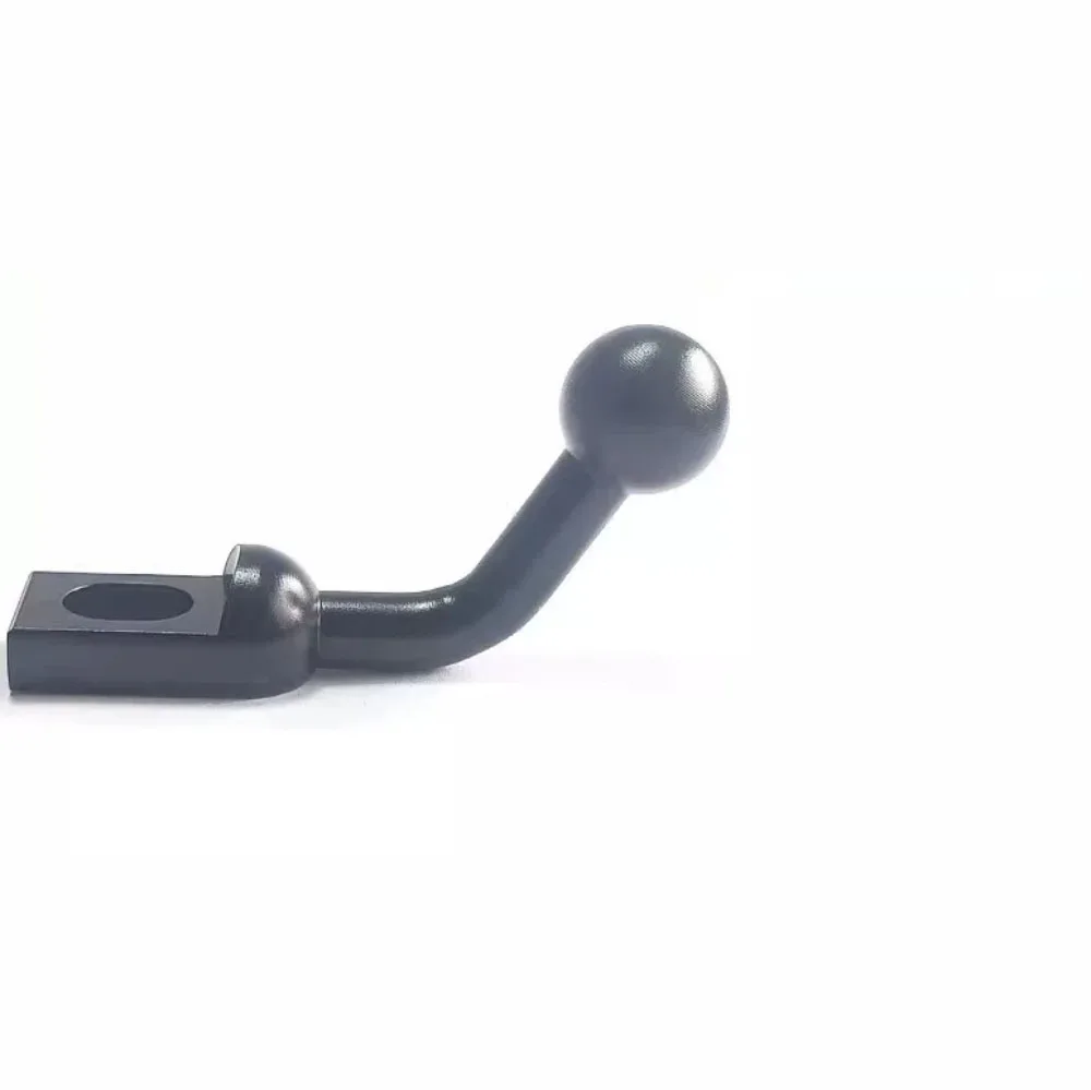 Motorcycle 17mm Offset Ball Head Phone Holder Bracket Rearview Mirror Fixed Base Accessories