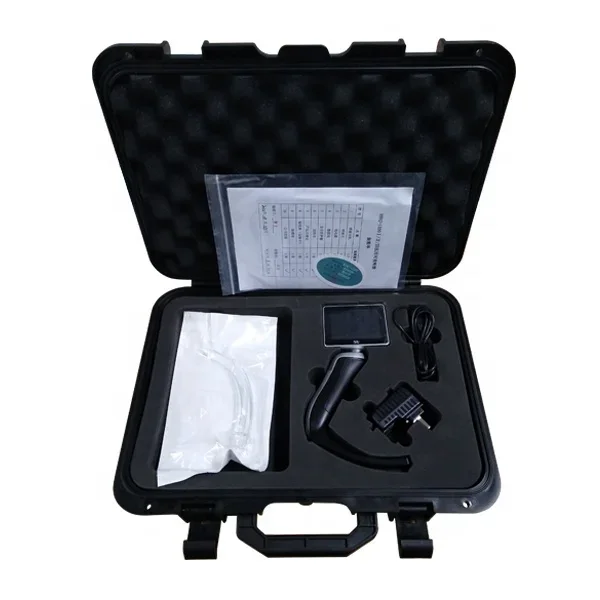 منظار الحنجرة بالفيديو عالي الدقة مقاس 3 بوصات معتمد من CE مع شفرات يمكن التخلص منها لتنبيب مجرى الهواء