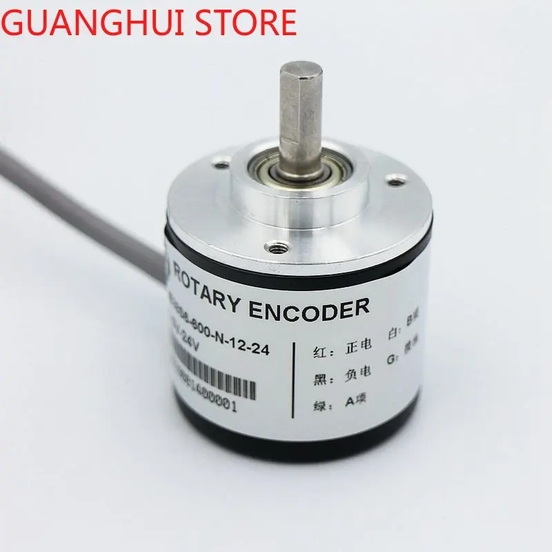 New Phase Four-wire Rotary Encoder ES38 Series 100 200 300 600 400 360