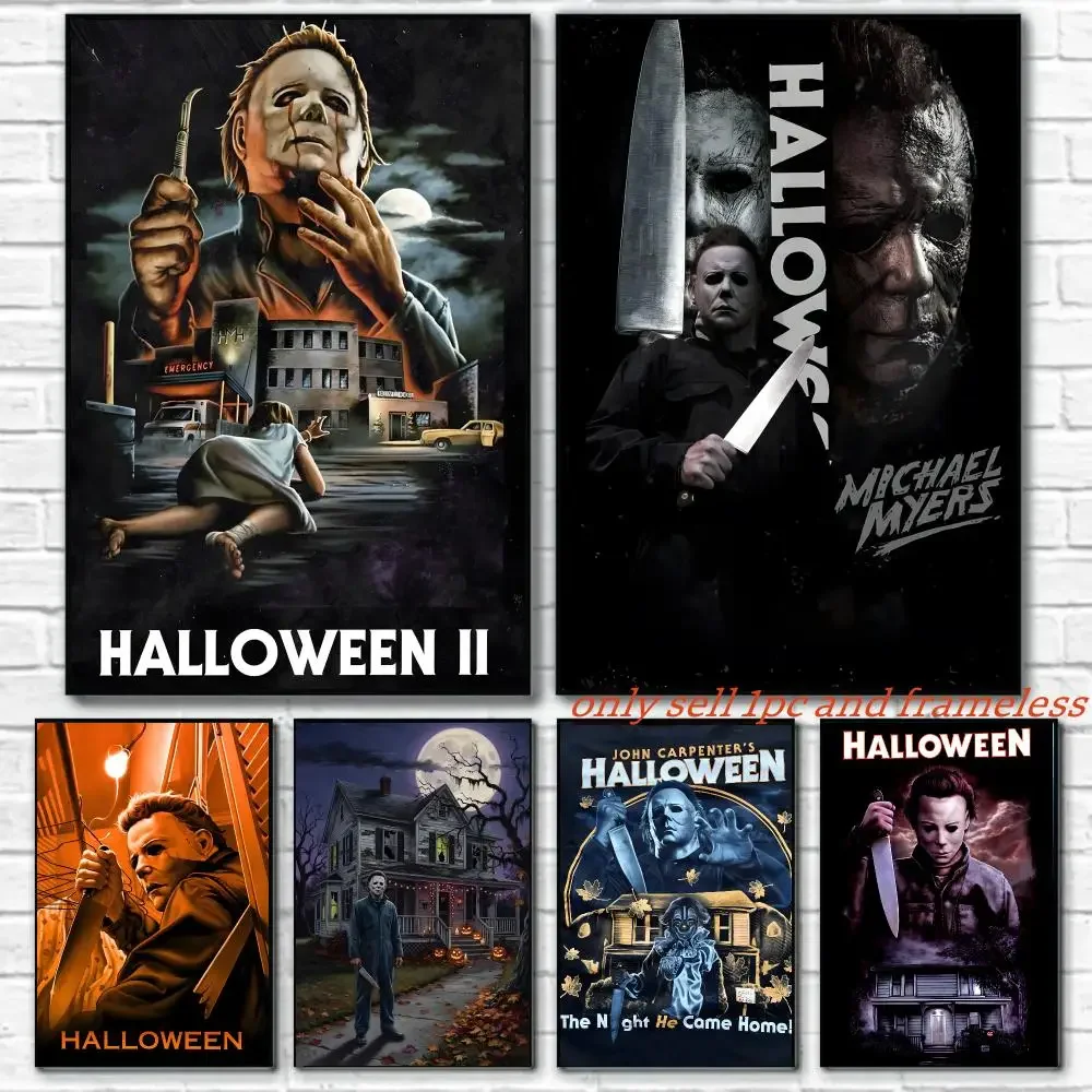 Movies Assassin M-Michael Myers Poster HD Poster Wall Art interior Hallway Home Decoration Holiday Gifts