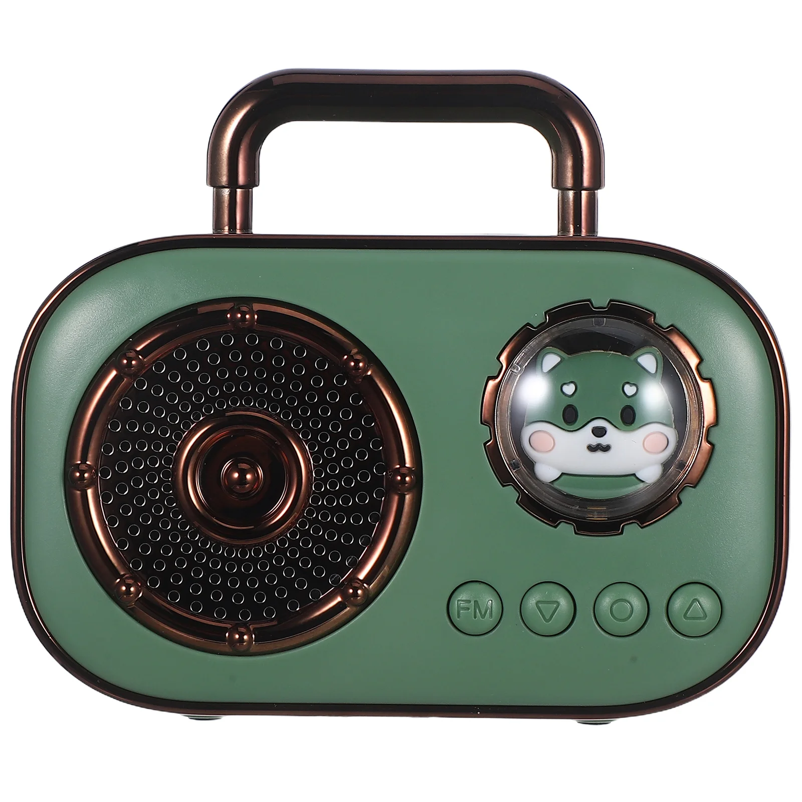

Mini Wireless Speaker Green Space Capsule Surround Sound Portable Audio For Bedroom Office Outdoor Travel