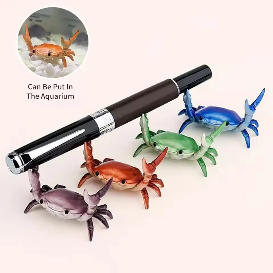 Multifunctional Weightlifting Crab Pen Holder Storage Item Lifting Pen Holder DesktopCreative Personalized Decoration Model Gift