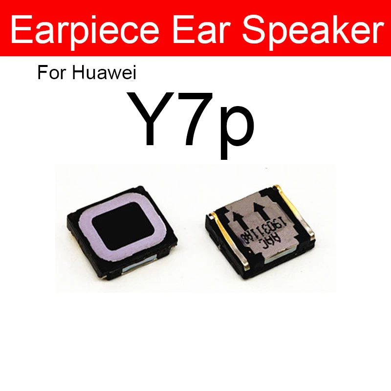 Earpiece Speaker For Huawei Y5P Y6P Y7P Y8P Y6S Y8S Y9S Y7A Y9A Earpiece Receiver Front Earphone Flex Cable Replacement Parts