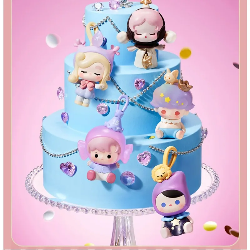 Genuine POPMART Pop Mart Pop Cube Celebrates This Moment Series of figurines (1-piece set) Trendy Blind Box figurines xmas gift