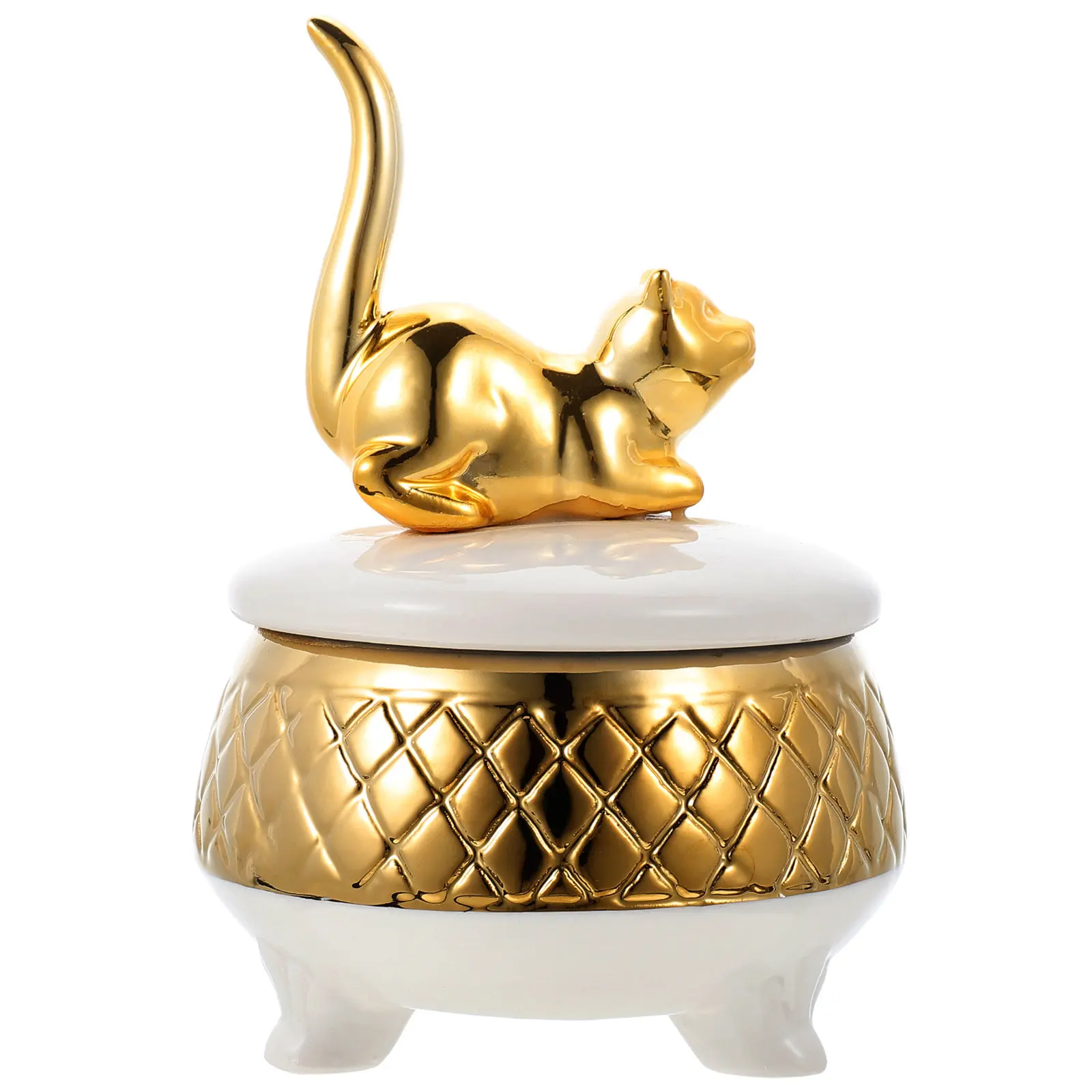 

Animal Shaped Ceramic Jewelry Box Removable Lid for Small Jewelry Storage Home Decor Ring Earrings Necklace Organizer Charm Case