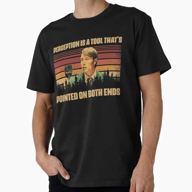 

Culinary Nightmares Hannibal - Delve into the Disturbing World of Gourmet Horror Scary halloween Gift t shirt Large size Tops