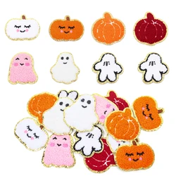 4pcs Halloween Patches Heat Transfer Stickers Patches for Clothing Parches Termoadesivos Para Ropa Iron on Patches Thermocollant