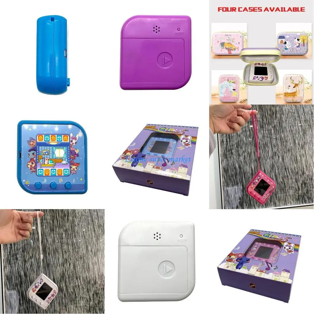 090B Giocattolo elettronico per animali domestici Animale domestico virtuale Retro Cyber ​​Divertente 2 giochi Macchina per