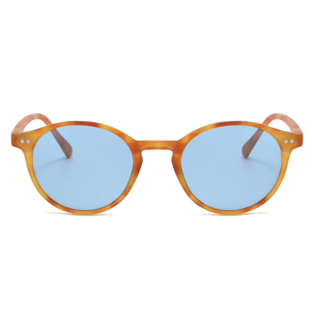 Peekaboo green blue polarized sunglasses retro women 2023 trendy male round sun glasses for men hot selling uv400 2023 unisex image 4