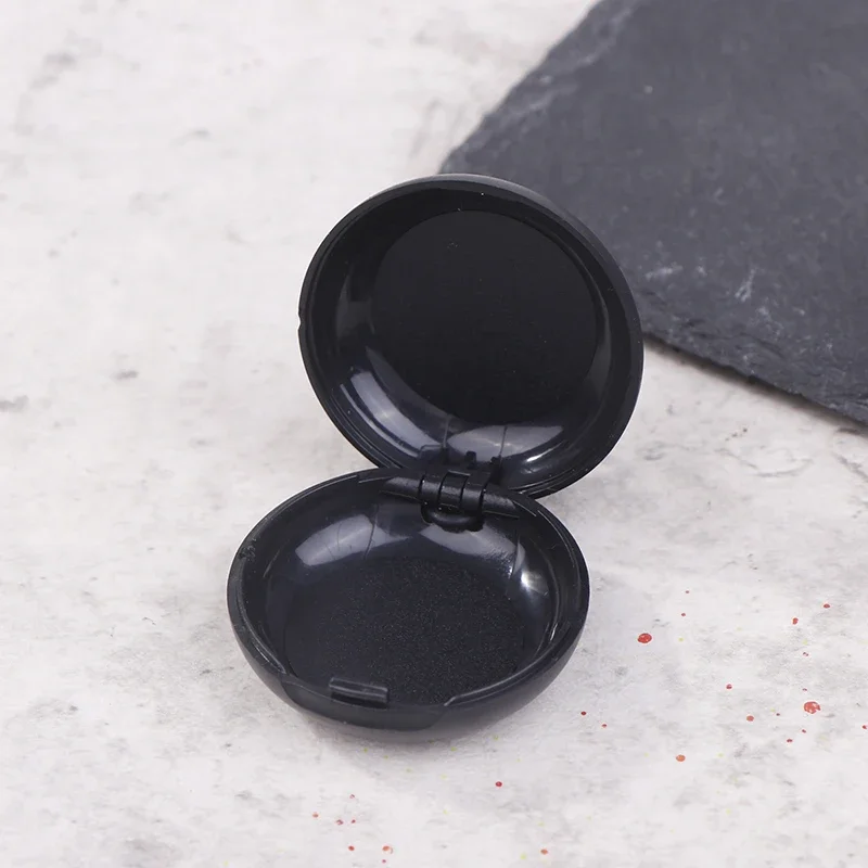 صندوق سدادة أذن مستدير عازل للصوت صغير محمول من البلاستيك صندوق تخزين سدادة الأذن للنوم منظم أقراط المجوهرات الحرفية