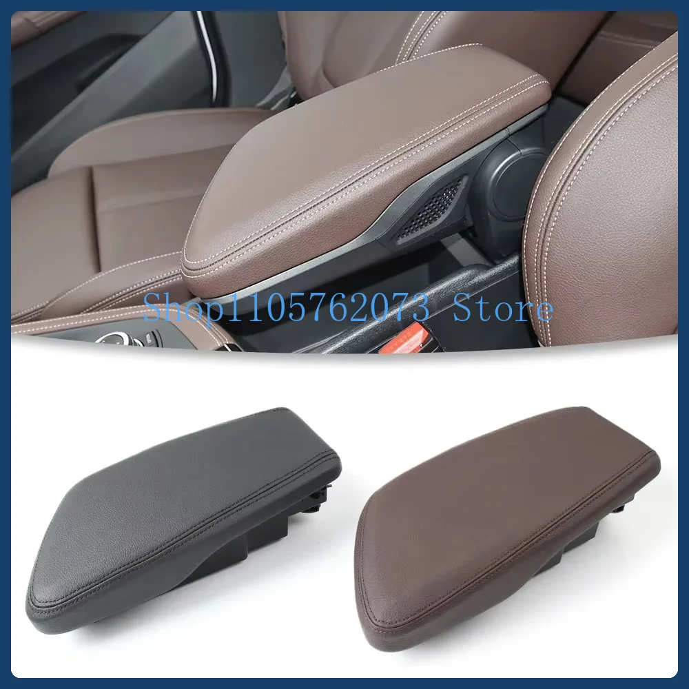 New OEM Center Console Armrest Storage Box Assembly For BMW X1 F48 F49 X2 F39 2 Series F45 F46 Black Brown With Rubber Pad