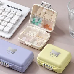 Waterproof 7 Days Pill Medicine Box Weekly Tablet Holder Storage Organizer Container Case Splitters 3 Colors Pill Case