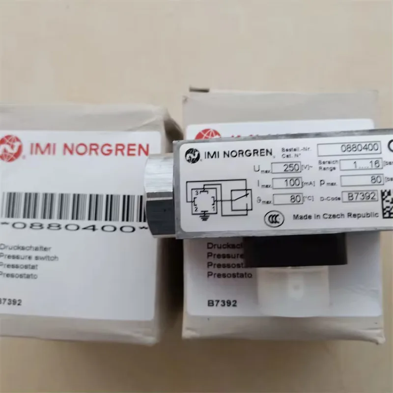 18D pressure switch 0880400 norgren pneumatic air solenoid valve filter