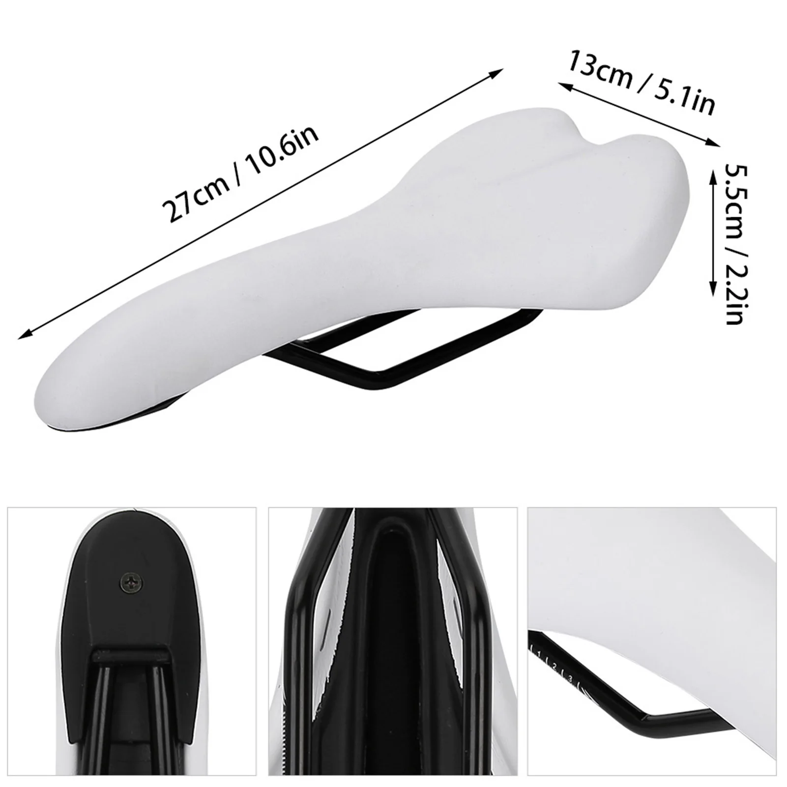Bike Saddle Mountain Bike Saddle Road Bike Saddle Mountain Road Bike Saddle Seat Comfortable Shockproof Cycling Cushion