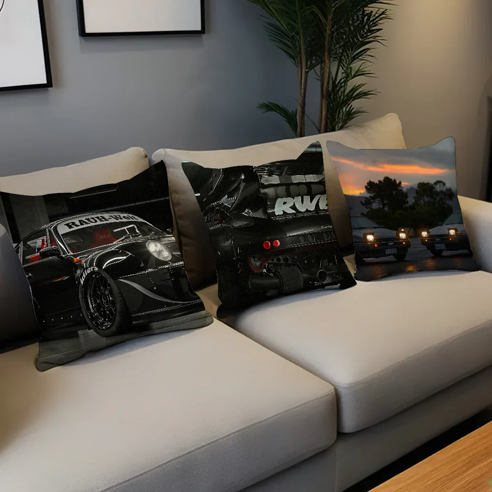 cushion cover For Home Drift Bedroom Room Decoration JDM Living Room Car Sports Sofa Pillow Case Suitable