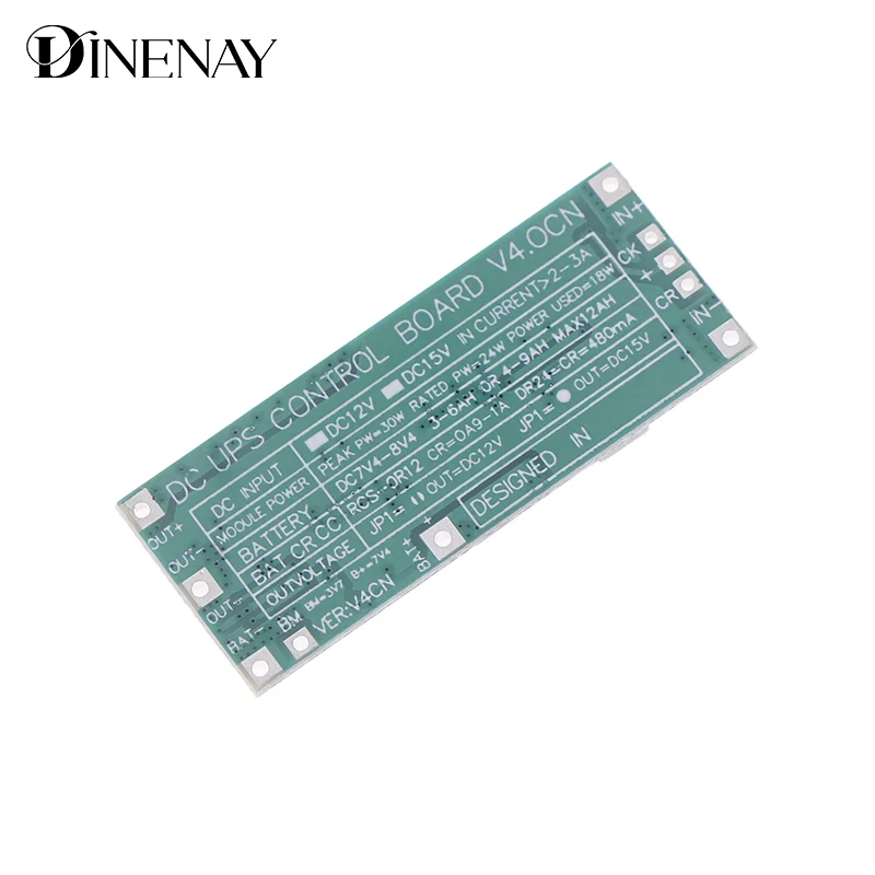 2S DC 12V/15V 24W 1A UPS Netzteil Modul Unterbrechungsfreie Power Control Board 2S V4.0CN Lade Step Up Schutz Modul