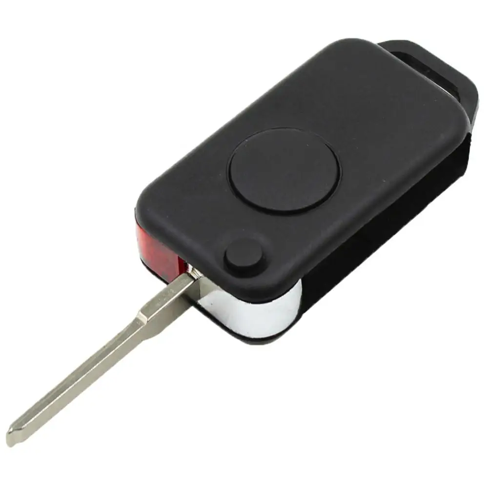 Remote Flip Key Shell 1 Button Car for B enz W168 W124 W202 1984 2004