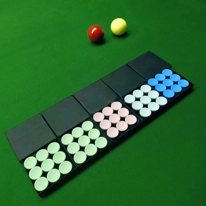 2025 hot-selling original Taum chalk V10 blue-green chalk high-quality snooker table accessories tips