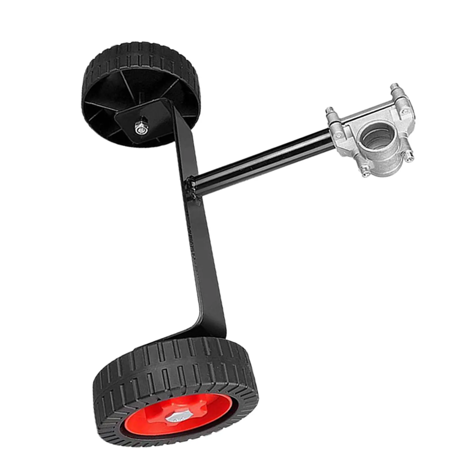 

28mm Mower Wheel Support Frame Adjustable Height Comfortable Convenient Use Improve Mowing Efficiency Reduce Work Intensity