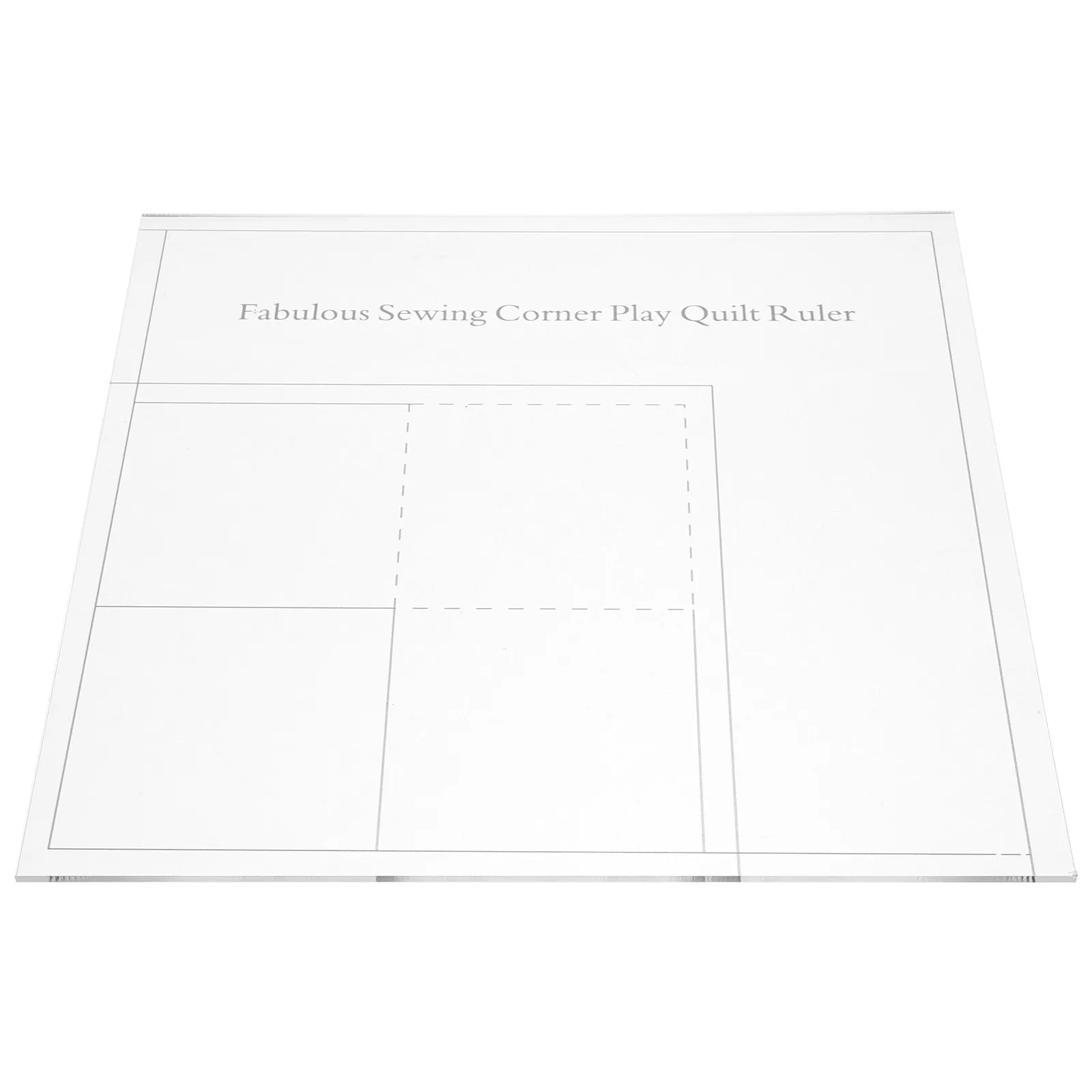 Acrylic Quilting Ruler Square Clear Sewing Template for DIY Patchwork Quilting Handwork Efficient Pattern Design and Precision