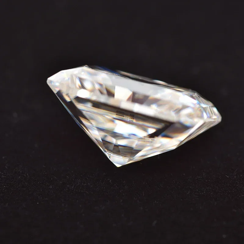 مويسانيتي حجر مشع قطع 0.5ct إلى 5ct D اللون VVS1 مختبر نمت الأحجار الكريمة مواد صنع المجوهرات المتقدمة مع شهادة GRA