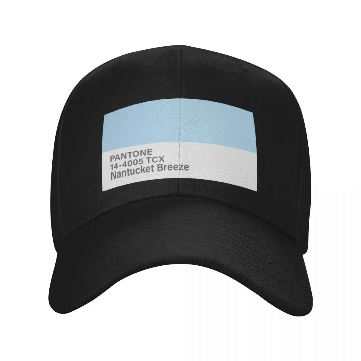 Gorra de Béisbol 2026 Pantone 14-4005 TCX Nantucket Breeze, Marca Man Cap, para Golf y Playa, para Hombre y Mujer