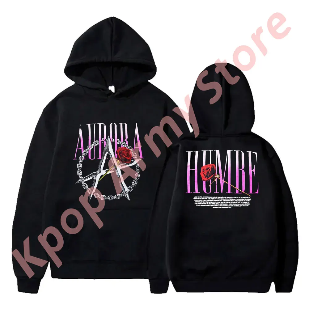 Humbe Aurora Hoodies Esencia Tour Merch Hooded Women/Men Fashion Casual Streetwear Sweatshirts