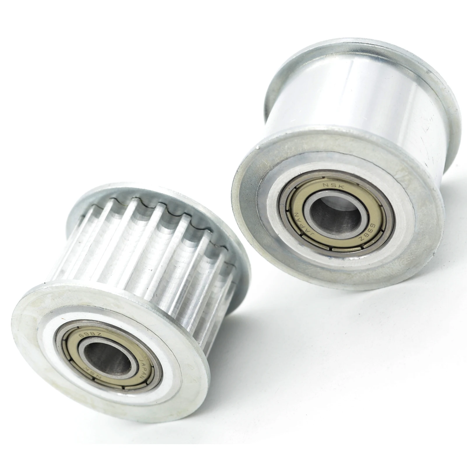 POWGE 40 50 Teeth HTD 5M idler Timing Pulley Bore 10/12/15/17/20/25mm for HTD5M Belt Width 10/15/20/15MM 40T 50T