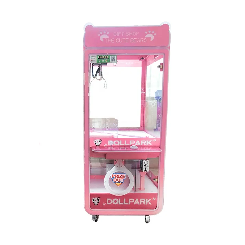 Arcade Prize Game Cute Teddy Bear Claw Machine/Claw Machine Doll/Lucky Box Claw Crane Machine