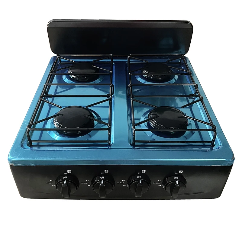 Low Moq Gazinire 4 Feux a Gaz بالجملة طباخ غاز مخصص بأربعة شعلات