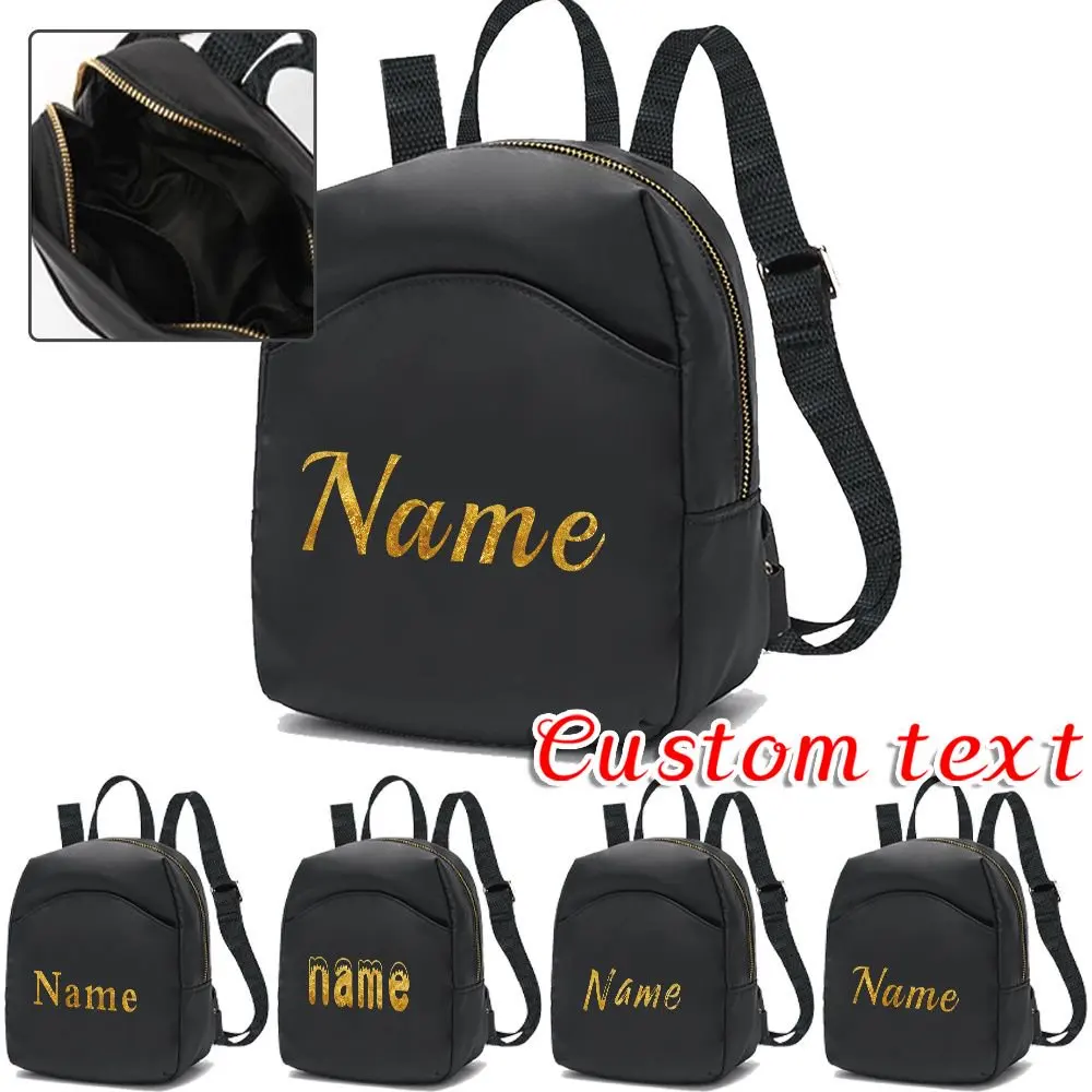 Personalized Customized Women's Handbags Messenger Bag Fashion Joker Large-capacity Leisure Backpack.