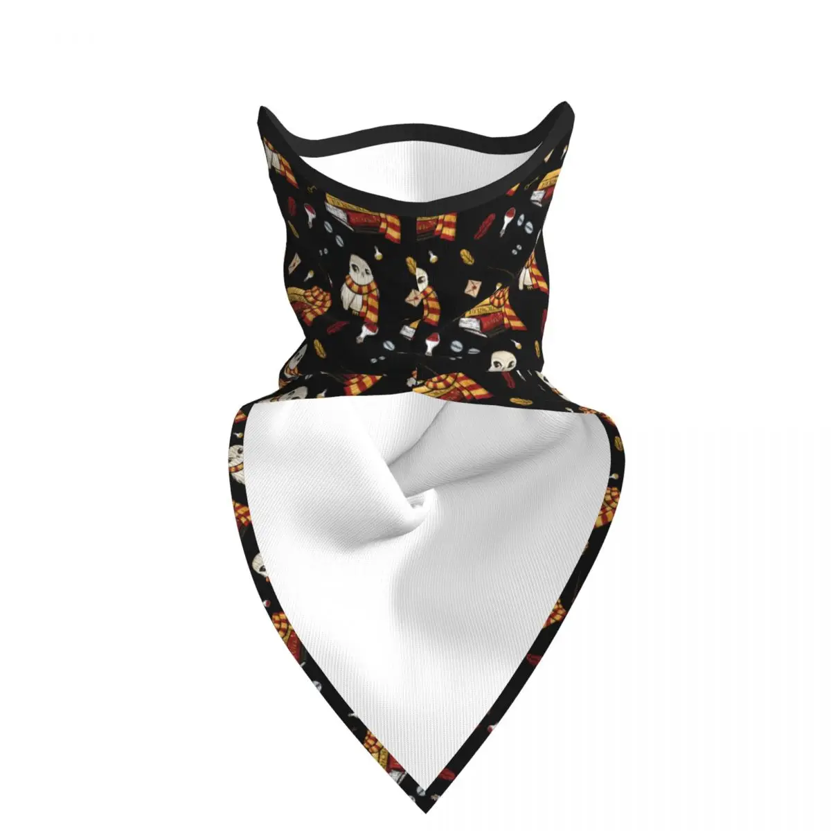 وشاح باندانا شتوي من Harrys Magic Adventure Movies Potters Neck Gaiter للنساء والرجال للحماية من الأشعة فوق البنفسجية لركوب الدراجات