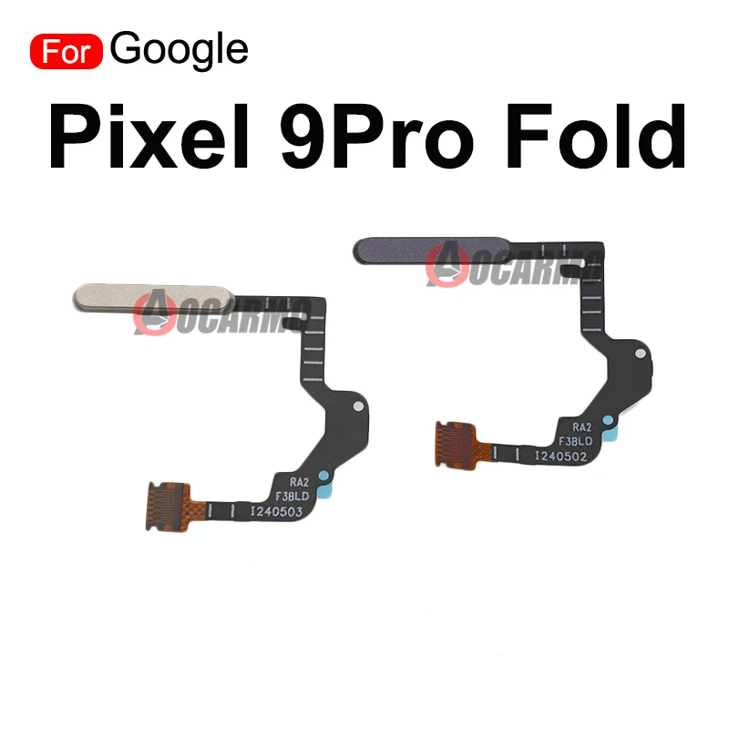 For Google Pixel 9Pro Fold (Fold2) Fingerprint Home Button Sensor Flex Cable Repair Parts Replacement
