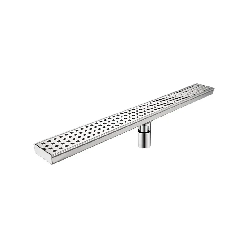 Factory hot sale stainless steel cover  shower channel linear floor drain with best quality