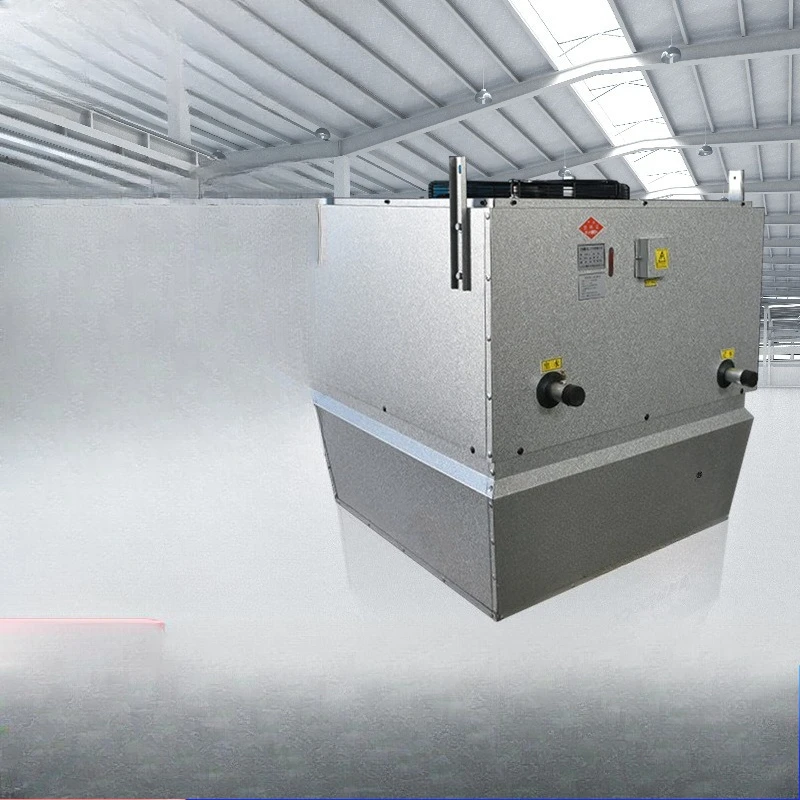 Workshop space air conditioning unit heating industrial plant heater