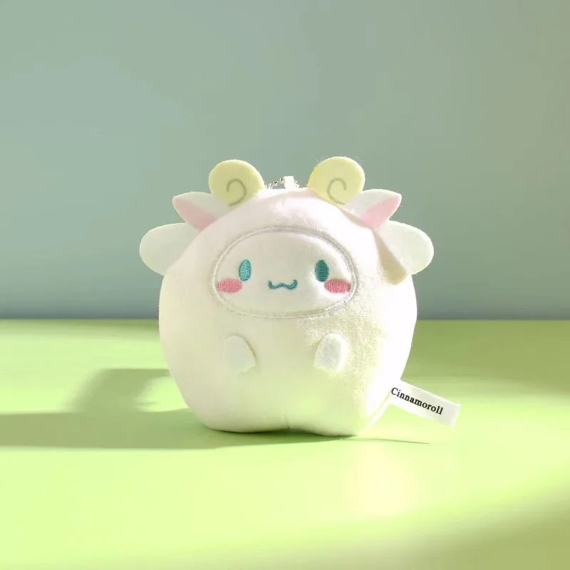 Japonês Sanrio Animal Chaveiro Pingente, Kuromi Boneca De Pelúcia Dos Desenhos Animados, Mochila de Casal, Boneca Feminina, Miniso