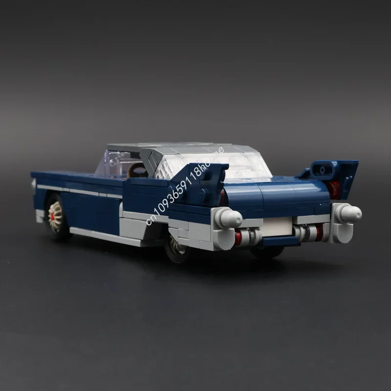 423 elementy MOC Cadillaces Eldorado Brougham City Champions Supercar Model Klocki Konstrukcyjne Zabawki Edukacyjne Do Składania Prezent na Boże Narodzenie