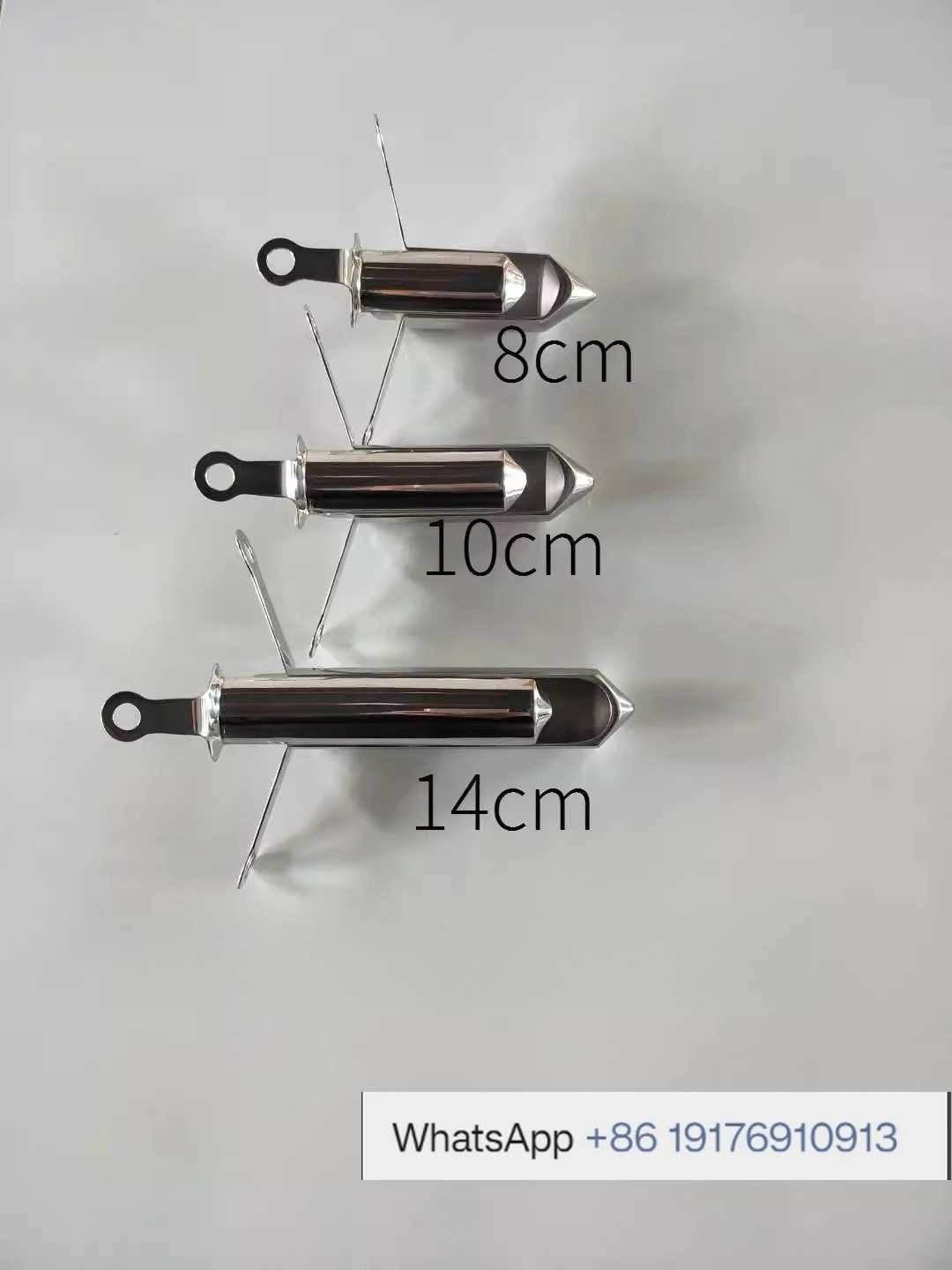 U-retractor, large, medium and small with lid, stainless steel tool