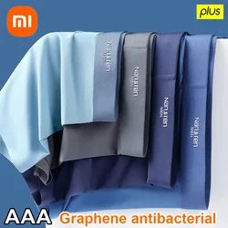 4PCS Xiaomi Men's Underwear Ice Silk Boxer Shorts Comfortable Soft Men's Panties Summer Breathable Cueca Sexy Lingerie Panties